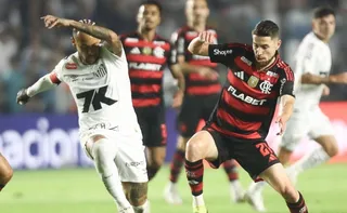 Imagem ilustrativa da imagem Neymar comenta em publicação do Flamengo após vitória do Santos: ‘Muito respeito’