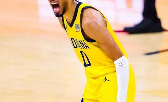 Imagem ilustrativa da imagem Pacers confirmam que Tyrese Haliburton está fora da próxima temporada por lesão