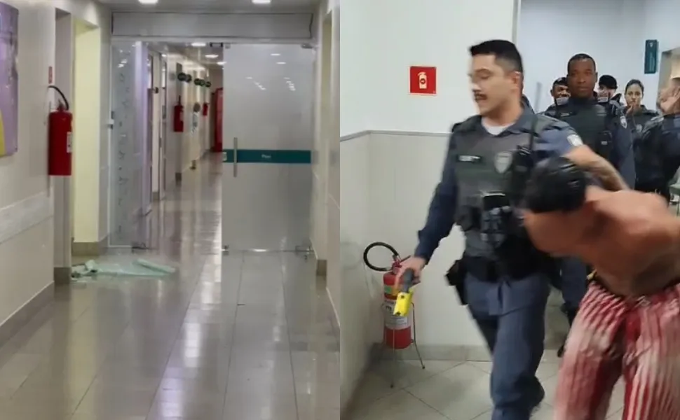 Imagem ilustrativa da imagem Homem é preso após invadir hospital particular e agredir enfermeira em Cariacica