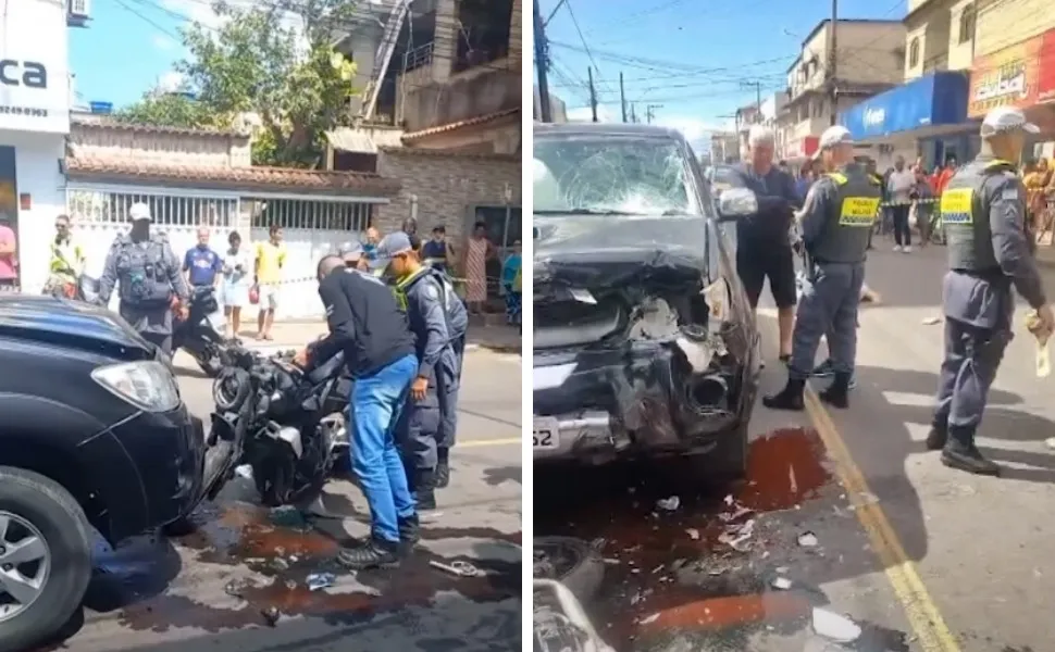Imagem ilustrativa da imagem Motociclista morre ao bater de frente com caminhonete em Vila Velha
