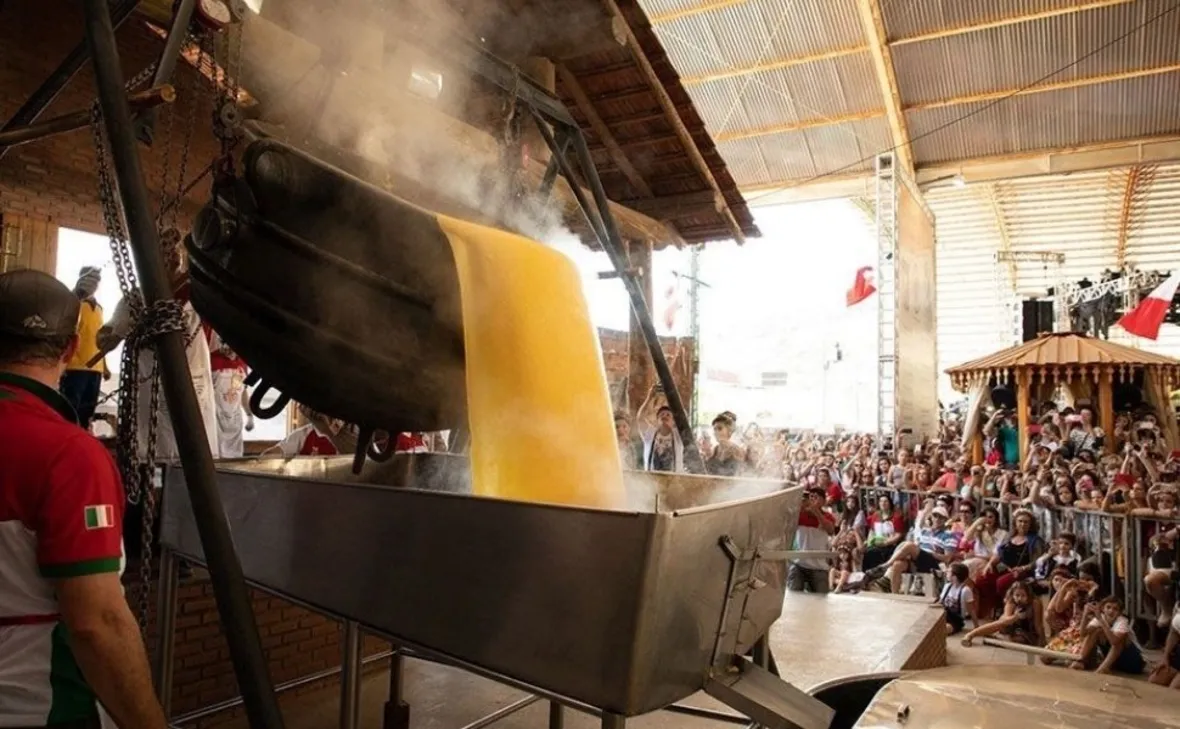 Imagem ilustrativa da imagem Festa da Polenta em Venda Nova do Imigrante deve atrair 45 mil visitantes