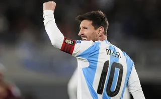 Imagem ilustrativa da imagem Após gols e festa, Messi volta a colocar em dúvida sua participação na Copa