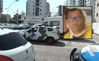 Imagem ilustrativa da imagem Após ser flagrado esvaziando pneus de viatura, homem tenta esfaquear PM em Vitória