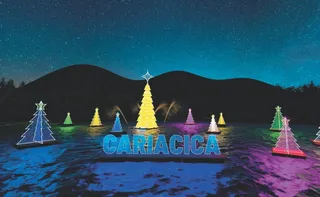 Imagem ilustrativa da imagem Árvore flutuante e Casa do Papai Noel: as novidades do Natal em Cariacica