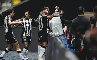 Imagem ilustrativa da imagem Atlético-MG vira contra o Godoy Cruz no fim e sai na frente na Sul-Americana