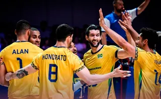 Imagem ilustrativa da imagem Brasil vence Eslovênia e garante medalha de bronze na Liga das Nações