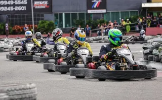 Imagem ilustrativa da imagem Campeonato de kart em Camburi bate recorde de pilotos