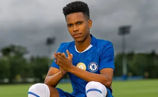 Imagem ilustrativa da imagem Chelsea anuncia Estêvão: ‘Bem-vindo ao campeão mundial’