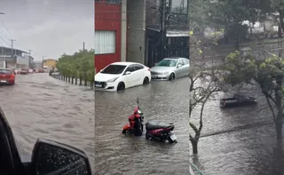 Imagem ilustrativa da imagem Chuva causa transtorno e ES pode enfrentar tempo severo nas próximas horas