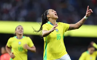 Imagem ilustrativa da imagem Com uma a menos, seleção feminina vence amistoso contra Inglaterra