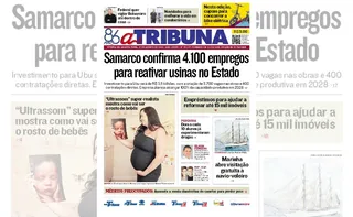 Imagem ilustrativa da imagem Confira os destaques do jornal A Tribuna desta quarta-feira