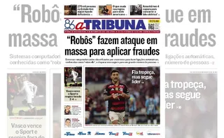Imagem ilustrativa da imagem Confira os destaques do jornal A Tribuna desta segunda-feira