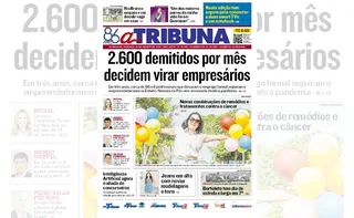 Imagem ilustrativa da imagem Confira os destaques do jornal A Tribuna deste domingo