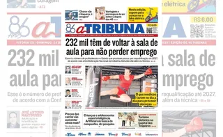 Imagem ilustrativa da imagem Confira os destaques do jornal A Tribuna deste domingo 24