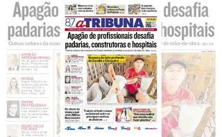 Imagem ilustrativa da imagem Confira os destaques do jornal A Tribuna deste domingo