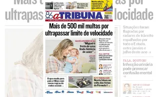 Imagem ilustrativa da imagem Confira os destaques do jornal A Tribuna deste sábado