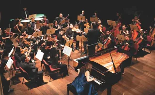Imagem ilustrativa da imagem Coral e orquestra em concertos de graça no ES