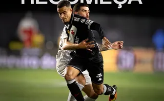 Imagem ilustrativa da imagem Coutinho faz golaço, mas Ceará aproveita vacilo no fim e empata com Vasco