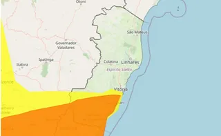 Imagem ilustrativa da imagem ES em alerta para tempestade, granizo e queda brusca de temperatura