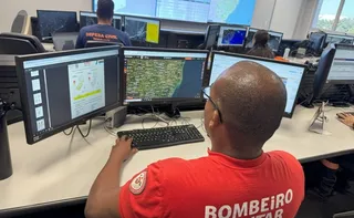 Imagem ilustrativa da imagem ES usa sistema para monitorar focos de incêndio em áreas de vegetação 24h por dia