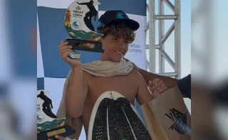 Imagem ilustrativa da imagem Eric Grattz vence etapas do Estadual de surfe no ES