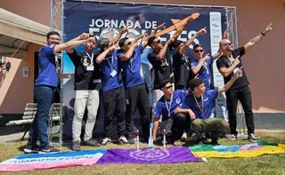 Imagem ilustrativa da imagem Estudantes do ES conquistam ouro e prata na Olimpíada Brasileira de Foguete no Rio