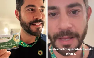 Imagem ilustrativa da imagem Evaristo Costa revela constrangimento em avião devido a doença rara