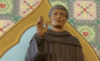 Imagem ilustrativa da imagem Festa para o primeiro santo brasileiro em Vila Velha