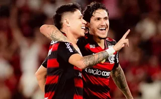 Imagem ilustrativa da imagem Flamengo aplica maior goleada da era dos pontos corridos ao marcar 8 a 0 no Vitória