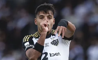 Imagem ilustrativa da imagem Gol do Atlético-MG contra o Vasco é o mais rápido do Brasileirão 2025