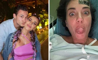 Imagem ilustrativa da imagem Grávida, mulher de jogador da NBA é mordida por tubarão e brinca após cirurgia