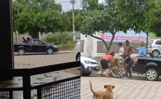Imagem ilustrativa da imagem Homem é agredido a pauladas após negar dinheiro para dupla em situação de rua no ES