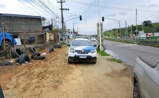 Imagem ilustrativa da imagem Homem morre em borracharia enquanto reparava roda de caminhão