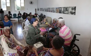 Imagem ilustrativa da imagem Idosos vivem um dia como atores em Vitória