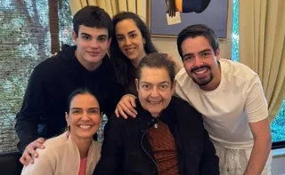 Imagem ilustrativa da imagem João Silva posta momento de Faustão em família