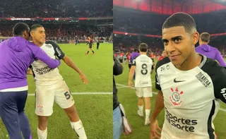 Imagem ilustrativa da imagem Joia da base decide novamente, e Corinthians sai na frente do Athletico-PR