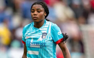 Imagem ilustrativa da imagem Ludmila faz hat-trick mais rápido da história da liga feminina dos EUA