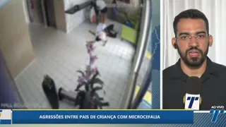 Imagem ilustrativa da imagem Mãe diz ter sido agredida por ex na frente de filho com microcefalia; pai rebate