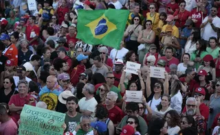 Imagem ilustrativa da imagem Manifestação reúne 8 mil em Vitória contra PEC da Blindagem e anistia