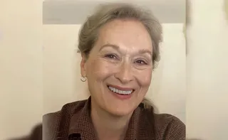 Imagem ilustrativa da imagem Meryl Streep revela com quem teve o melhor beijo no cinema: 'Ele foi único'