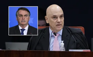 Imagem ilustrativa da imagem Moraes cita falas de Bolsonaro e diz que ele é o líder do grupo criminoso