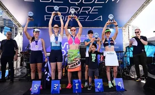 Imagem ilustrativa da imagem Mulheres dominam pódio da Maratona de Vitória