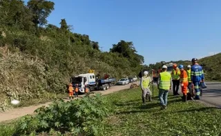 Imagem ilustrativa da imagem Obras de duplicação da BR-101 começam no Sul do ES
