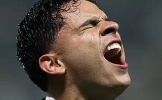 Imagem ilustrativa da imagem Palmeiras vence com gol de Bruno Rodrigues, falha de Jandrei e é líder isolado