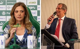 Imagem ilustrativa da imagem Presidente do Flamengo, Bap critica Leila Pereira e ataca: 'Libra é palmeirense'