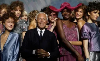 Imagem ilustrativa da imagem Saiba o que acontece com a grife Armani depois da morte de Giorgio Armani