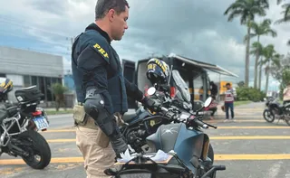 Imagem ilustrativa da imagem Sistema antirradar usado em motos na mira da polícia