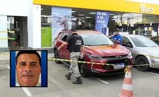 Imagem ilustrativa da imagem Suspeito de matar empresário encontrado dentro de carro em Vitória é preso