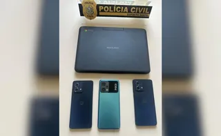 Imagem ilustrativa da imagem Suspeito por receptação de celulares roubados é preso em Cariacica