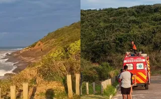 Imagem ilustrativa da imagem Turista chinês cai no mar e é resgatado de helicóptero em Guarapari